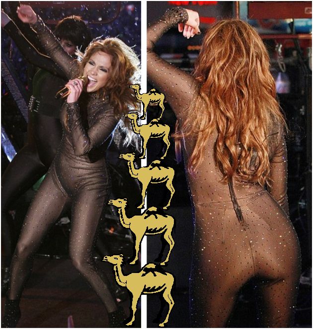 Jennifer Lopez New Years Eve Camel Toe Wait Is That What Auld Lang Syne