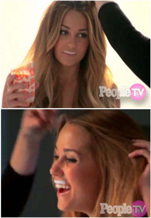 Lauren Conrad is probably the perfect person to be showing off her milk 