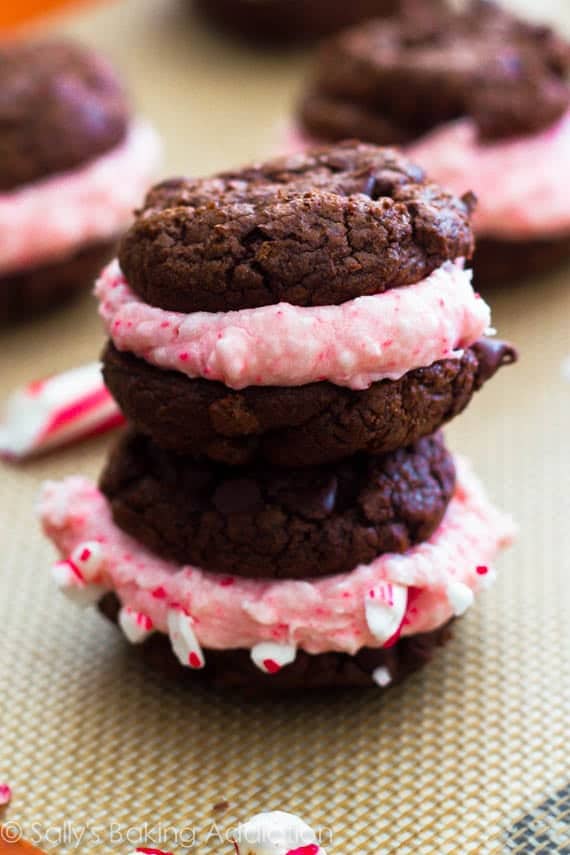 Best Christmas Cookies Recipe 2017: Chocolate Cookies With Candy Cane Buttercream 2018