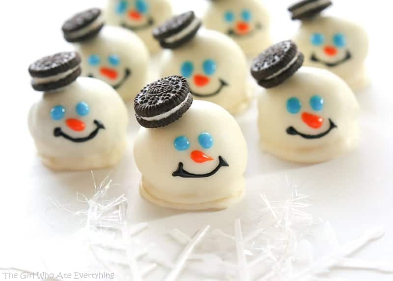 Best Christmas Cookies Recipe 2017: Melted Oreo Snowman 2018