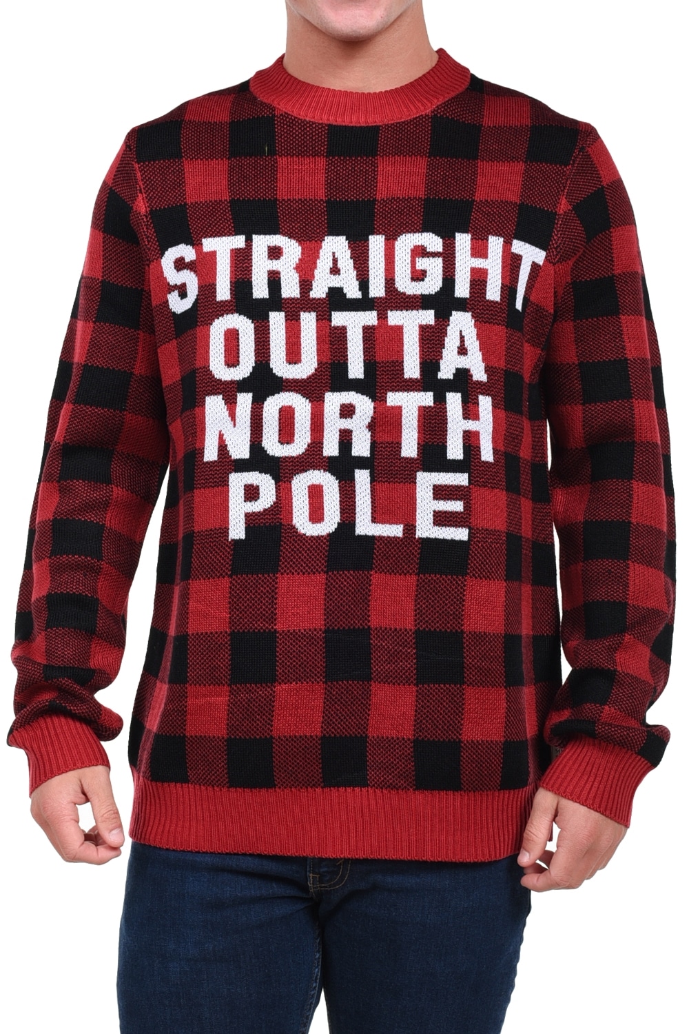Best Ugly Christmas Sweaters 2017: Straight Outta North Pole for Men