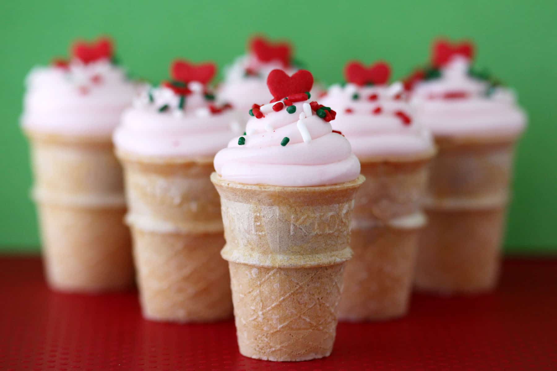 Best Christmas Cupcakes Recipe 2017: Christmas Cones