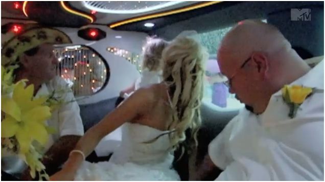 teen-mom-leah-wedding-limo