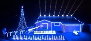 Star Wars Christmas Lights House Music Video 2016 - 2017