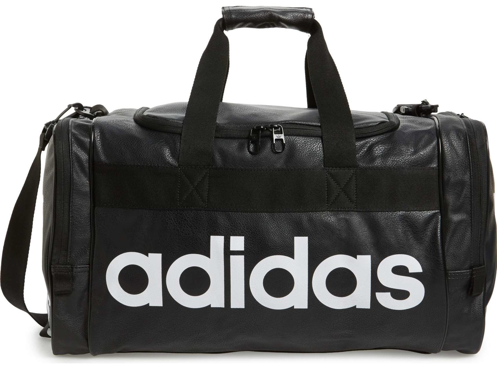 Best Duffel Bags 2017: Classic Black Adidas Gym Bag 2018