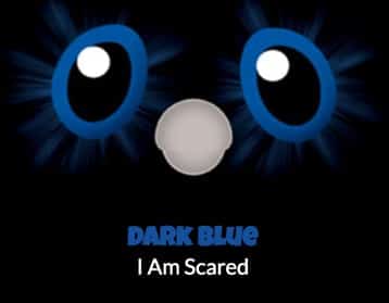 Hatchimal Eye Color Meaning: Dark Blue = I am Scared