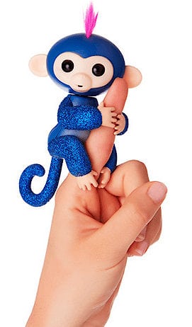 Fingerlings Glitter Monkey 2017: Blue Fingerlings Glitter Where to Buy Amazon 2018