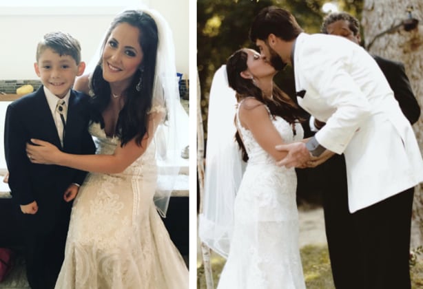 Jenelle Evans & David Eason Wedding Photos September 23 2017 with Jace, Kaiser and Ensley and no Barbara