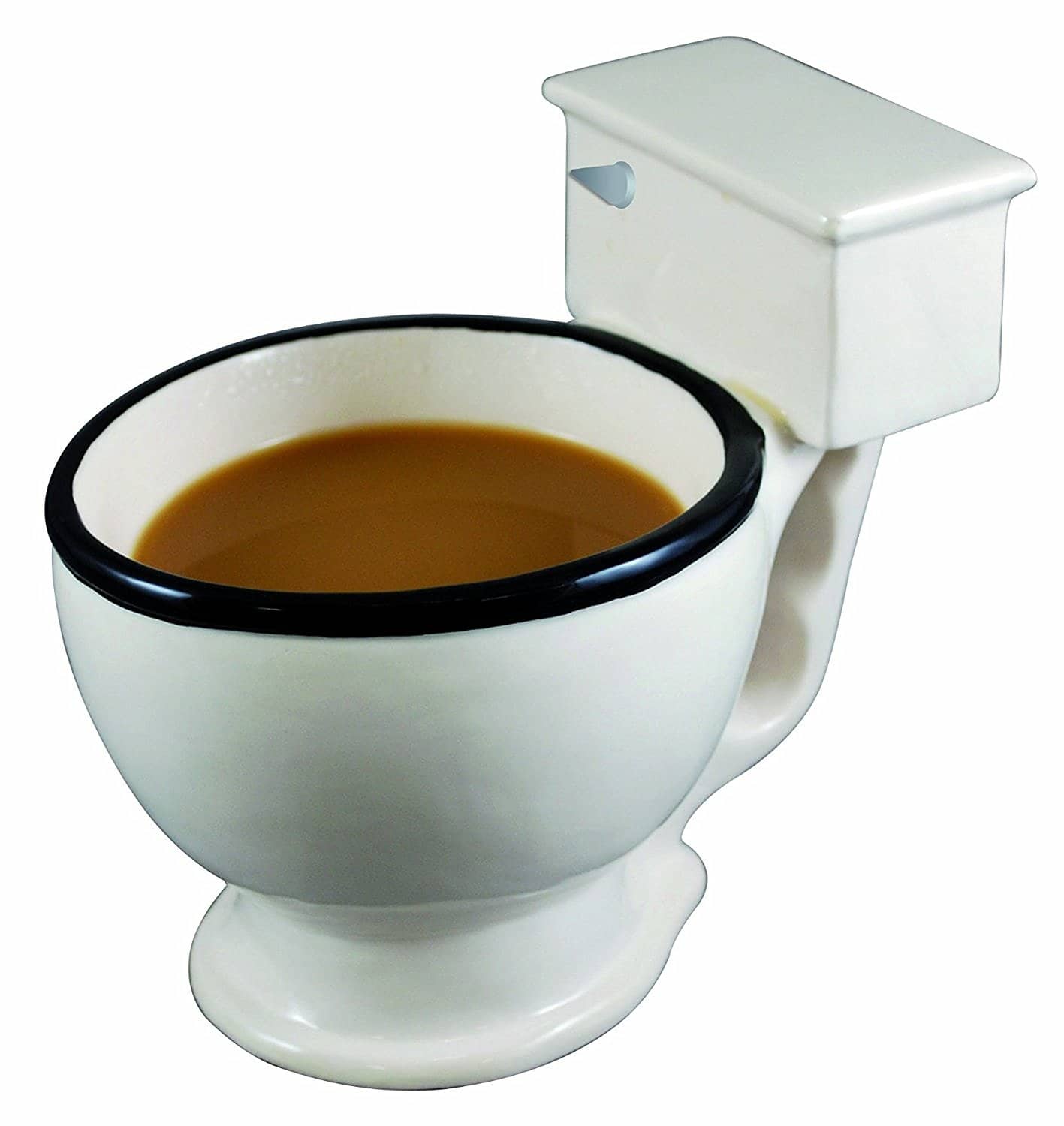 Funny White Elephant Gift Ideas 2017: Toilet Coffee Mug
