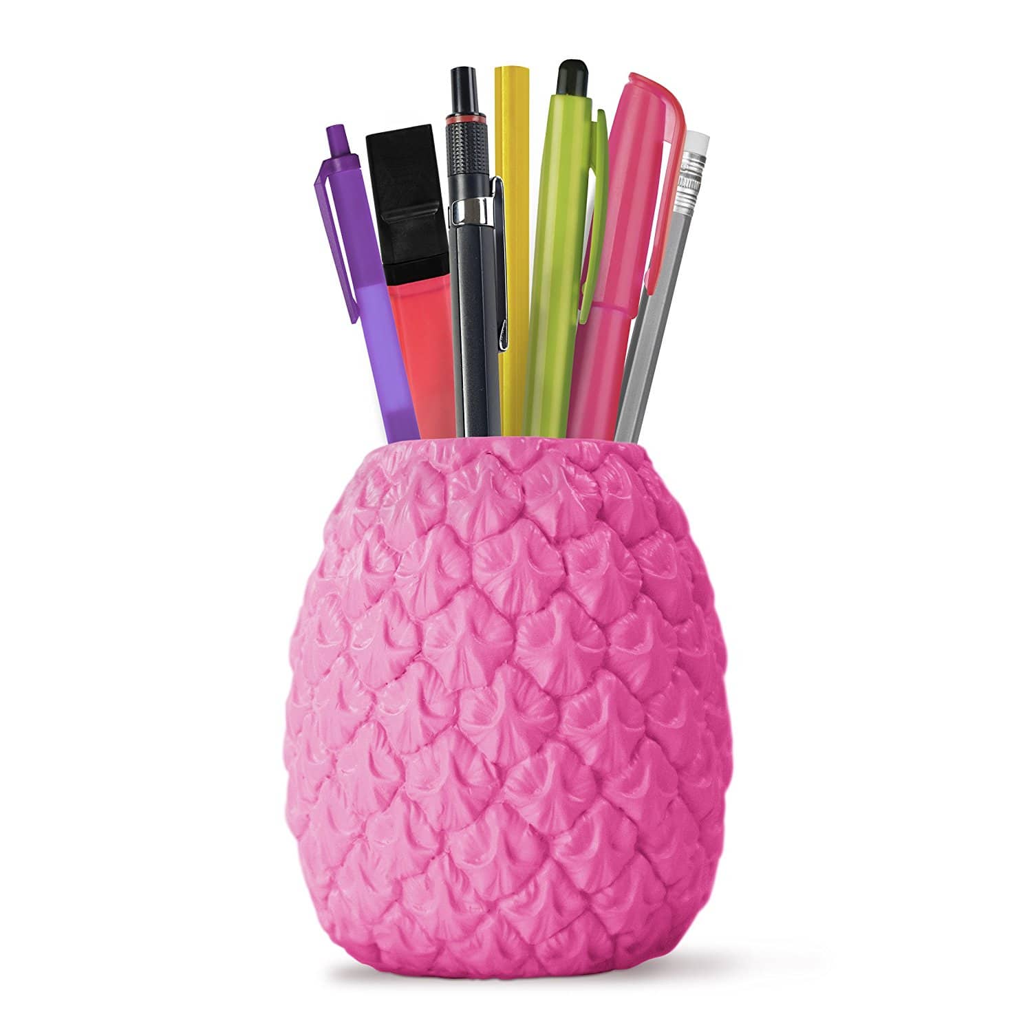 Best Gifts for Co-Workers or Boss 2017: Pink Pineapple Pen Holder 2018