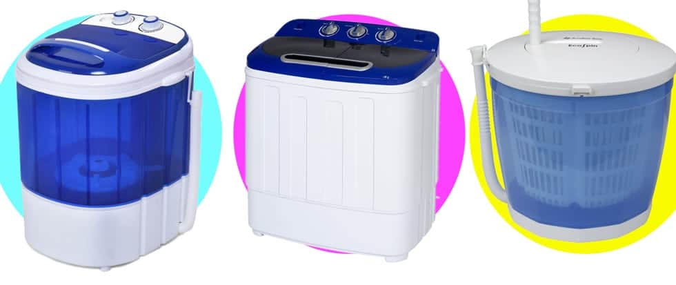 Best Portable Washing Machines 2022 - Small Washer Spin Dryers for Apartments
