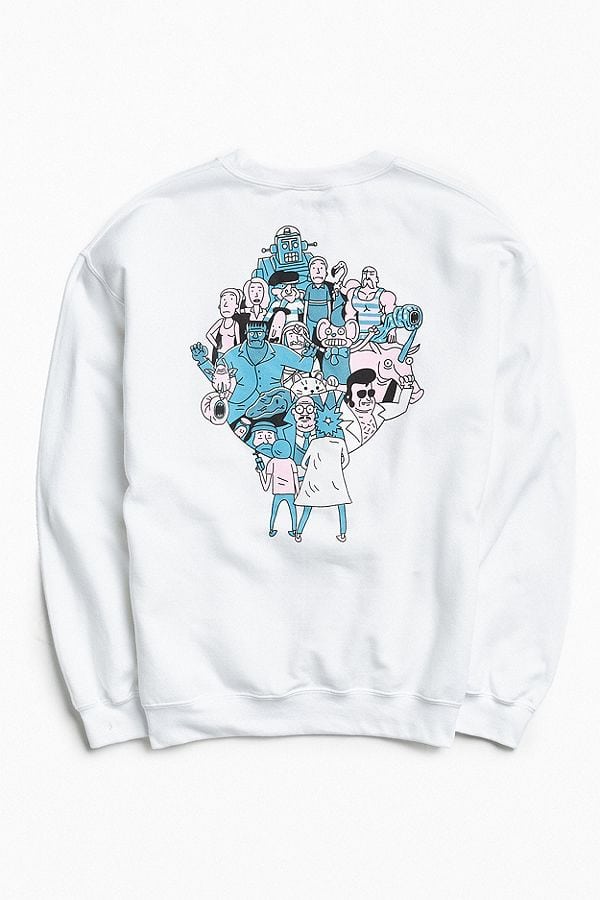 Best Sweatshirts for Men 2018: White Rick & Morty 2022