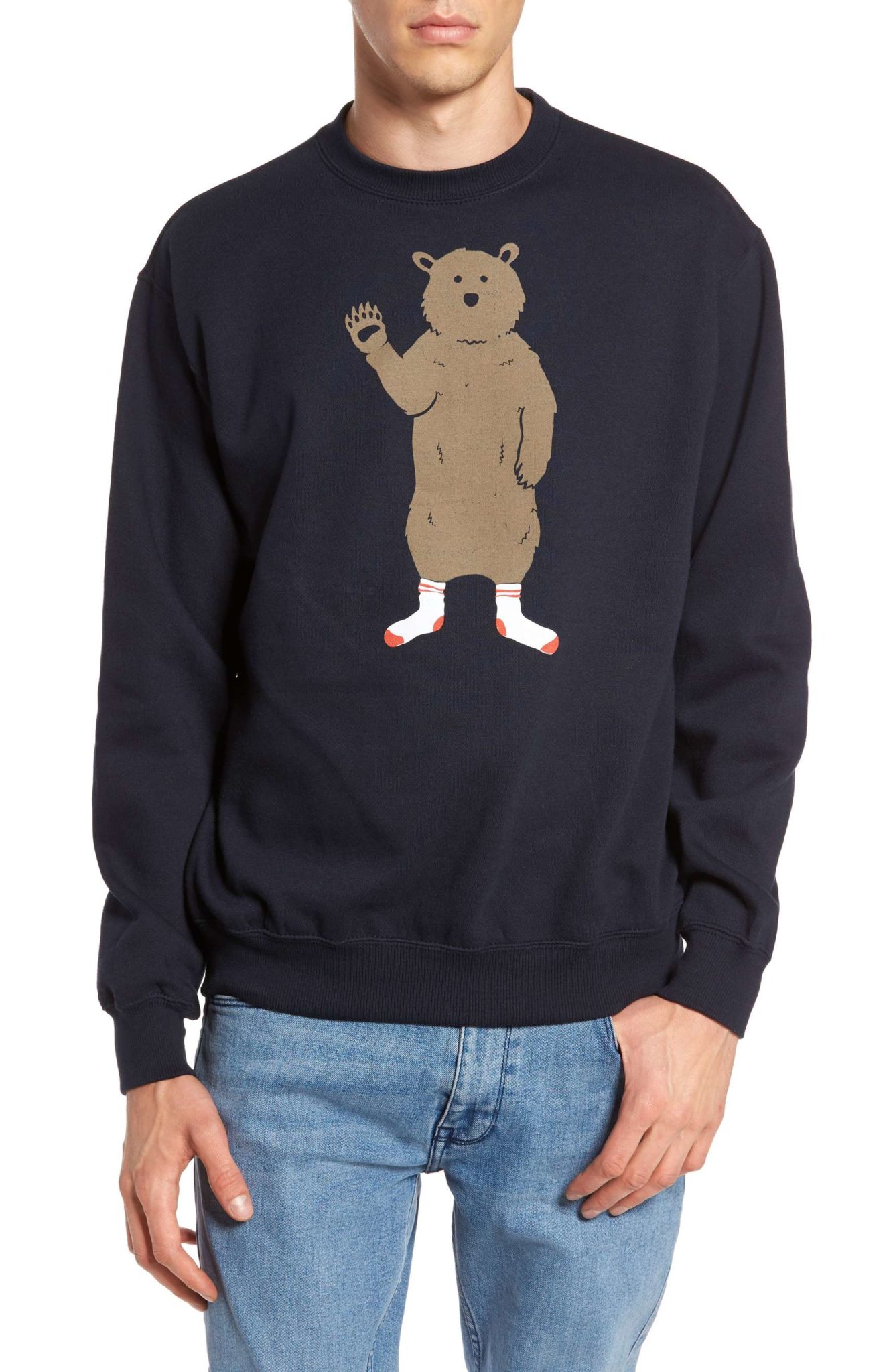 Best Sweatshirts for Men 2018: Navy Blue Altura Bear