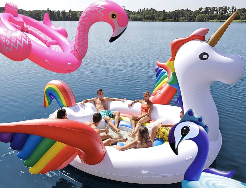 Where to Buy In Stock Party Bird Island Giant Floats Flamingo, Unicorn, Peacock EBay or Sams Club 2022