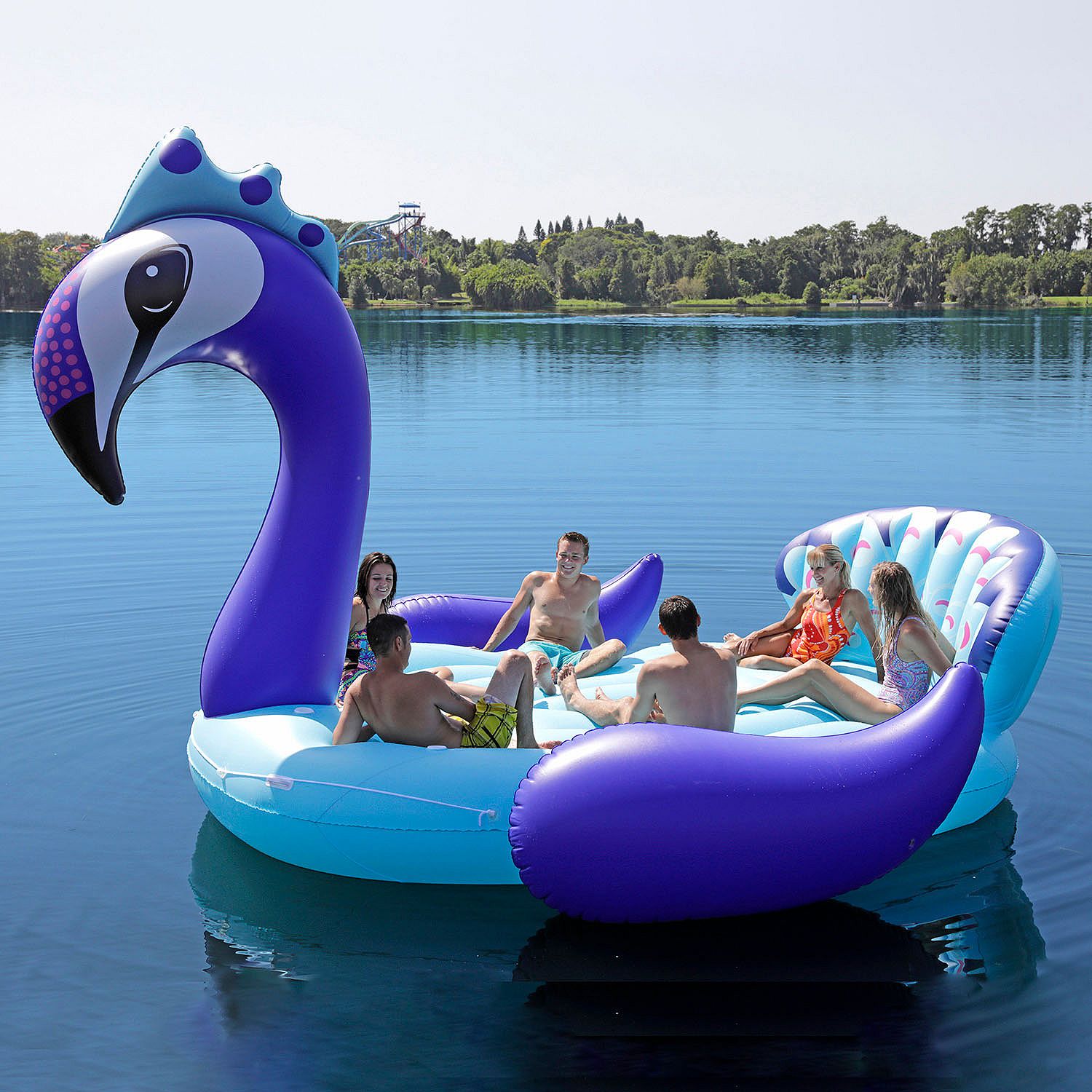 Party Bird Island Giant Lake Float 2018: Where to Buy Giant Peacock Float