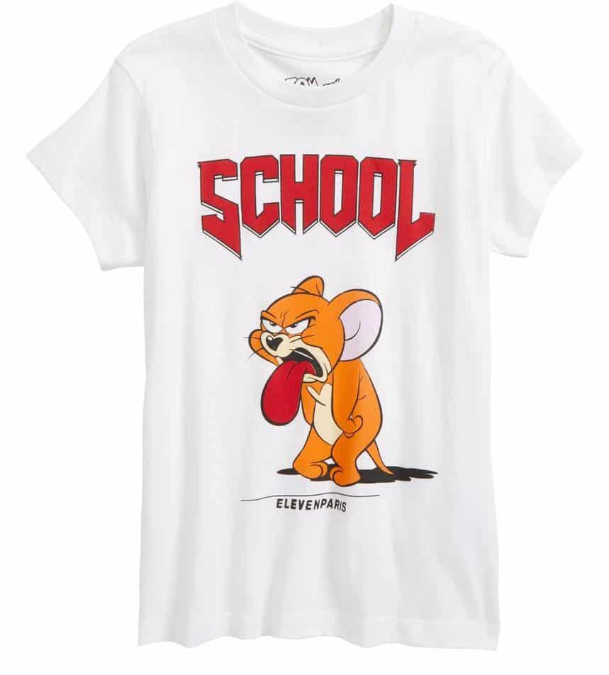 Kids Graphic T-Shirts 2018: Tom & Jerry School Toddler Youth T-Shirt