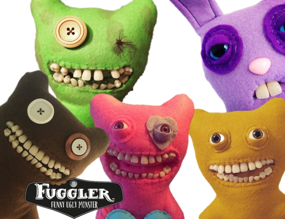 New Fuggler Dolls Stuffed Animals With Teeth 2018 - Spin Master Fugglers Funny Ugly Monster 2022