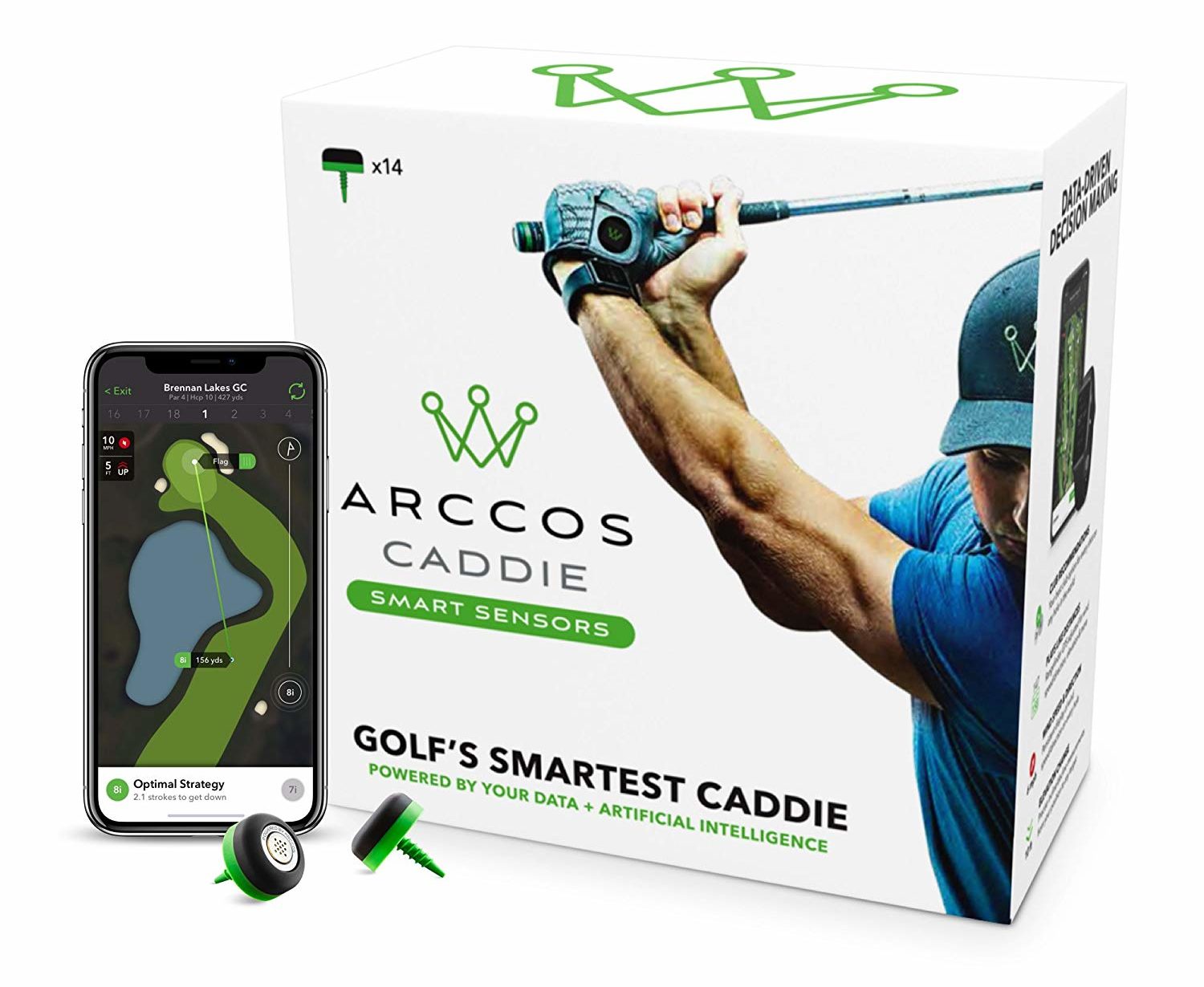 Top Cool Tech Gifts 2018: Arccos Caddie Smart Golf Sensors