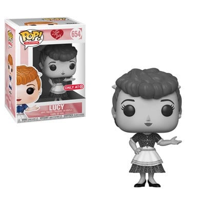 Where to Get I Love Lucy Black and White Funko Pop Target 2018