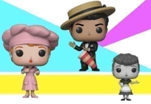 Where to Buy I Love Lucy Funko Pop Figurines 2018 - Pre Order Lucy Rick Black and White Multicolor
