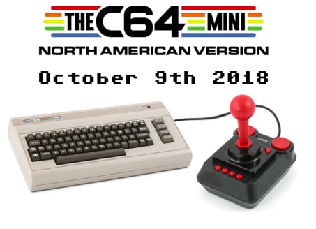 Release Date of US Version of The C64 Mini Computer Game 2018