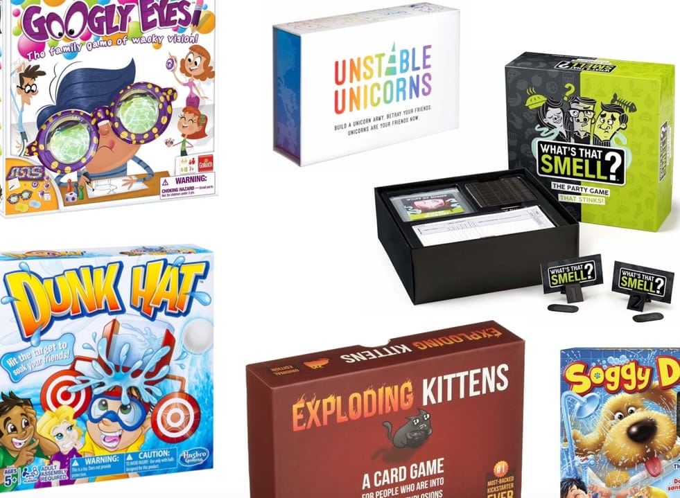 Fun & New Board Games for Kids in 2022 - Funny & Gross Family Board Game Ideas