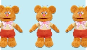 New Disney Junior Muppet Babies 'Wocka Wocka' Fozzie Bear Interactive Toy 2018 - 2022