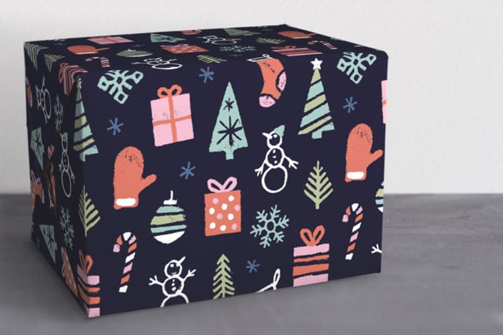 Christmas Wrapping Paper 2018: Vintage Icons 2022