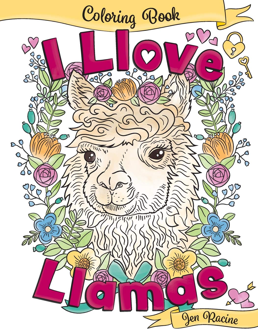 Best Llama Gifts 2022: Llama Coloring Book