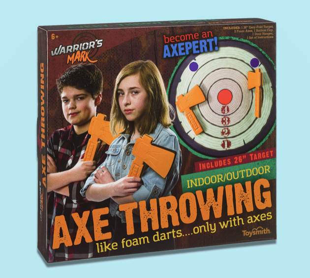 Warrior's Mark Axe Throwing Game for Kids 2022