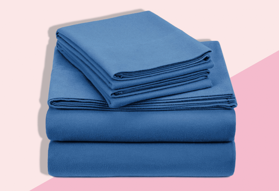 Best Flannel Sheets 2022: Pinzon Amazon in Blue