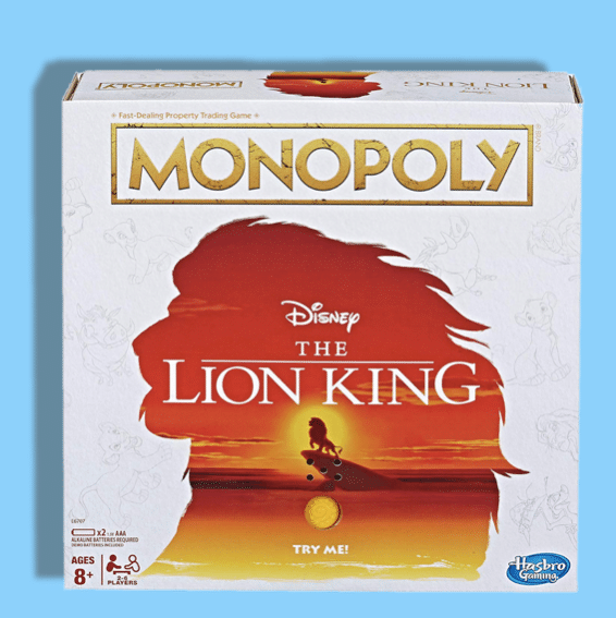Pre Order Disney Hasbro The Lion King Monopoly Board Game 2022