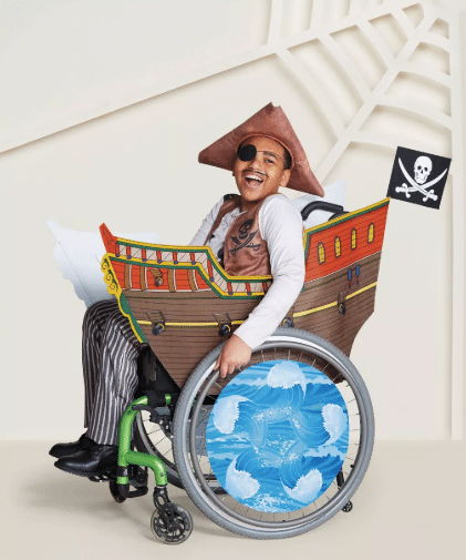 Wheelchair Halloween Costumes 2022: Pirate Chair