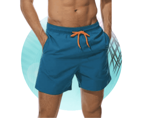 SilkWorld Amazon Swim Trunks for Men