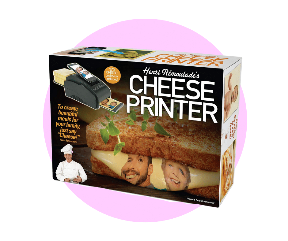 Prank Box Cheese Printer