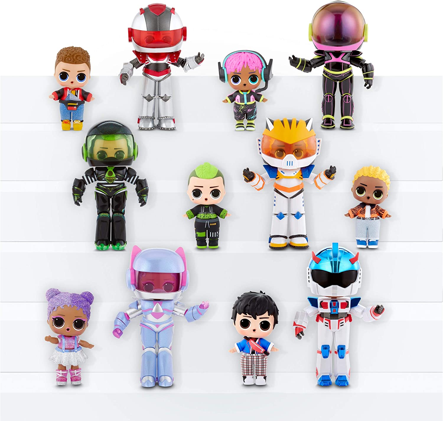 All 6 List of LOL Surprise Boys Arcade Heroes Action Figures 2022 Series 2