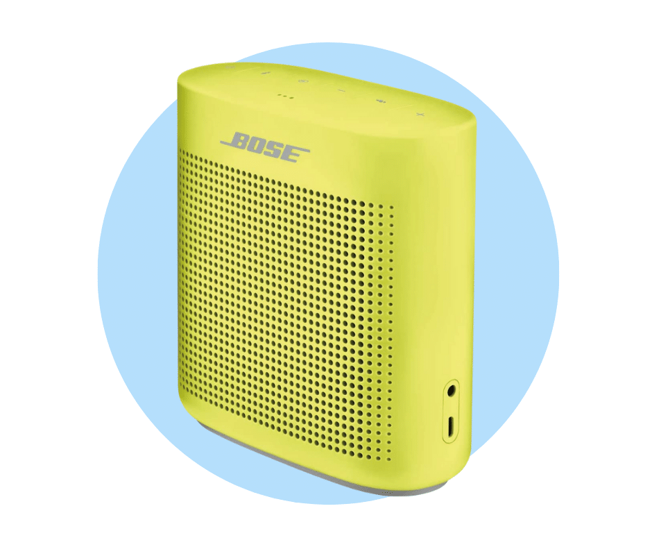 Bose Yellow Speaker