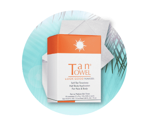 Tan Towel Sunless Tanner for Men