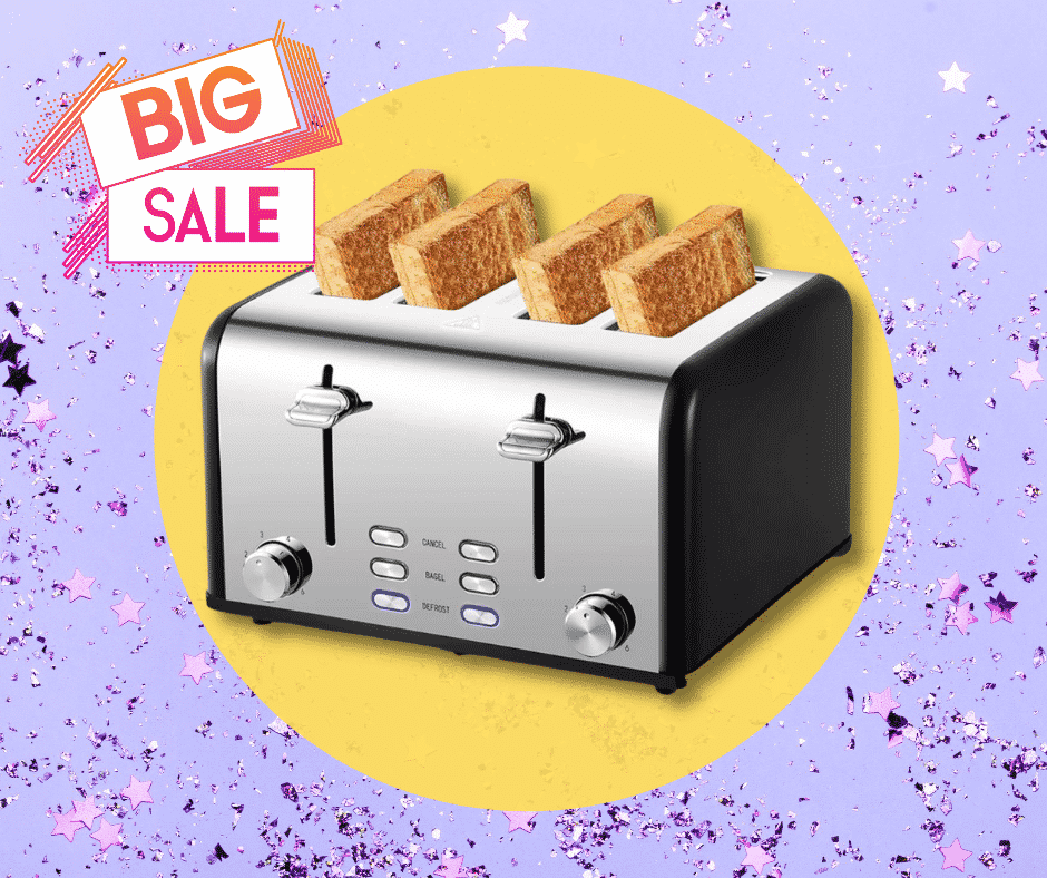 Toaster Deals on Presidents Day 2022!! - Sale on 2-Slice 4-Slice Toasters