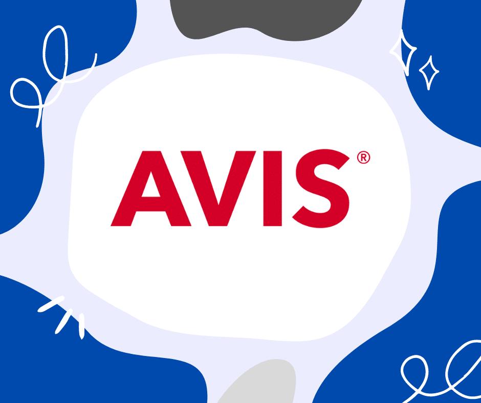 AVIS Promo Code January 2022 - Coupon & Sale