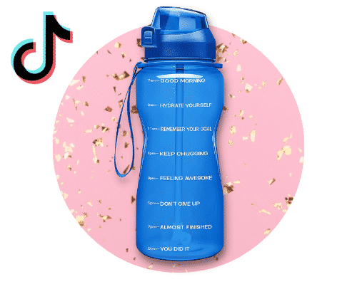 motivation water bottles tiktok